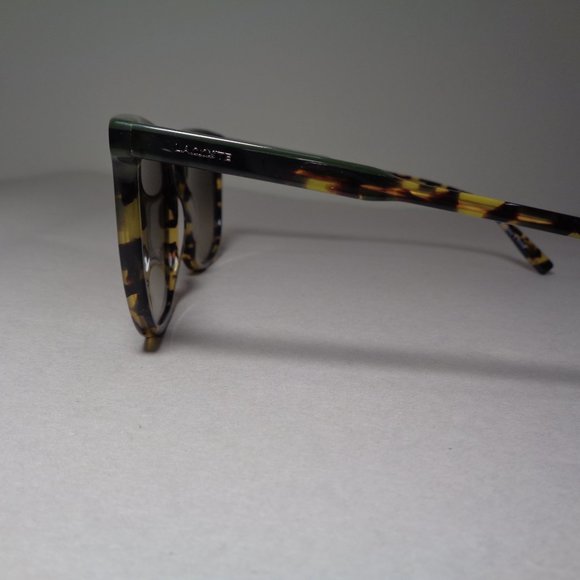 Lacoste L925S Dark Havana Green New Women\'s Sunglasses